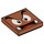 LEGO Tile 2 x 2 with Goomba Face with Central Eyes with Groove (3068 / 79530)