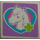 LEGO Tile 2 x 2 with Horse in Heart Sticker with Groove (3068)