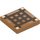 LEGO Tile 2 x 2 with Minecraft Crafting Table Grid with Groove (3068 / 19177)