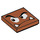 LEGO Tile 2 x 2 with Paragoomba Face Looking Left with Groove (3068 / 68912)