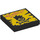 LEGO Tile 2 x 2 with Skull and Crossbones with Groove (3068 / 72819)