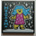 LEGO Tile 2 x 2 with Sparkle Filter print with Groove (3068)