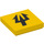 LEGO Fliese 2 x 2 mit Dreizack mit Nut (3068 / 58640)