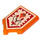 LEGO Fliese 2 x 3 Pentagonal mit Felsen Throw Power Schild (22385 / 24544)