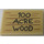 LEGO Tegel 2 x 3 met &#039;100 ACRE WOOD&#039; Sticker (26603)