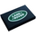 LEGO Tile 2 x 3 with LAND ROVER Logo Large Pattern Sticker (26603)