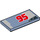 LEGO Tile 2 x 4 with &#039;95&#039; Left (33663 / 87079)