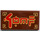 LEGO Tile 2 x 4 with Asian shop name Sticker (87079)
