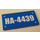 LEGO Tile 2 x 4 with &quot;HA-4439&quot; Sticker (87079)