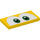 LEGO Tile 2 x 4 with Koopa Face (87079 / 100438)