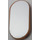 LEGO Tile 2 x 4 with Rounded Ends with Mirror  Sticker (66857)