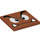 LEGO Tile 4 x 4 with Goomba Face (1751 / 100437)