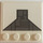 LEGO Tuile 4 x 4 avec Goujons sur Bord avec Triangle 7676 Autocollant (6179)