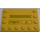 LEGO Fliese 4 x 6 mit Bolzen auf 3 Edges mit &#039;HYDRAULICS&#039; und &#039;OIL&#039; auf Flaps, Schwarz Dots Aufkleber (6180)