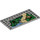 LEGO Fliese 6 x 12 mit Noppen auf 3 Edges mit Strand mit Gras (6178 / 18881)