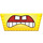 LEGO Fliese 6 x 12 mit Bolzen auf 3 Edges mit Spongebob Mouth Aufkleber (6178)