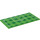 LEGO Tile 8 x 16 with Football pitch goal 2 with Bottom Tubes, Textured Top (82472 / 90498)