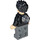 LEGO Tony Stark met Zwart Shirt met Gold Helm en Nekbeugel Minifiguur