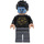 LEGO Tony Stark with Black Shirt with Gold Helmet Minifigure