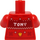 LEGO Tony Stark with Christmas Jumper Minifig Torso (973 / 76382)