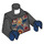 LEGO Tormak - Zwart Kleding Minifiguur Torso (973 / 76382)