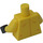 LEGO Torso met Zwart Stone (973 / 76382)