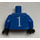 LEGO Torso with German Flag and Variable Number on Back (973)