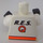 LEGO Torso with Orange Stripes, 15 on Belt and Res-Q Logo on Back (973 / 73403)