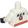 LEGO Torso with Orange Stripes, 15 on Belt and Res-Q Logo on Back (973 / 73403)