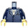 LEGO Torse avec Pinstripe Jacket, Gold Tie et Pen (76382 / 88585)