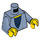 LEGO Torso with Robe over Dark Blue Jumper (973 / 76382)