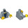LEGO Torse avec Robe over Dark Bleu Jumper (973 / 76382)