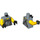 LEGO Torso with Scuba Suit, Sleeveless, Utility Belt and Gloves (973 / 76382)