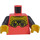 LEGO Torso with T-Shirt with Black Sleeves and Game Controller (973 / 76382)