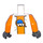 LEGO Torso with World Racers Logo (973 / 76382)