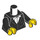 LEGO Torso wth Black Jacket and White (973 / 76382)