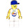 LEGO Toerist in Tank Top met Surfing Print Minifiguur