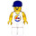 LEGO Toerist in Tank Top met Surfing Print Minifiguur