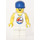 LEGO Toerist in Tank Top met Surfing Print Minifiguur