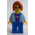 LEGO Tourist mit Stern oben Minifigur