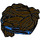 LEGO Tousled Cheveux avec Bleu Bandana (69558)