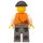 LEGO Tow Trucker Driver Thief Minifigure