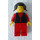 LEGO Town Lady with Black Vest and Three Red Buttons Minifigure