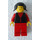 LEGO Town Lady met Zwart Vest en Drie Rood Buttons minifiguur