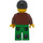 LEGO Town - Mann med Brun Jakke Minifigur