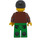 LEGO Town - Male with Brown Jacket Minifigure