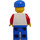LEGO Town Wit Strepen minifiguur