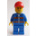 LEGO Tractor Bestuurder met Smirk en Stoppels Baard Minifiguur