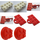LEGO Trein Couplers en Wielen (System) 403-3