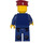 LEGO Zug Station Conductor Minifigur